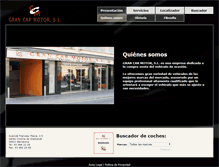 Tablet Screenshot of grancarmotor.es